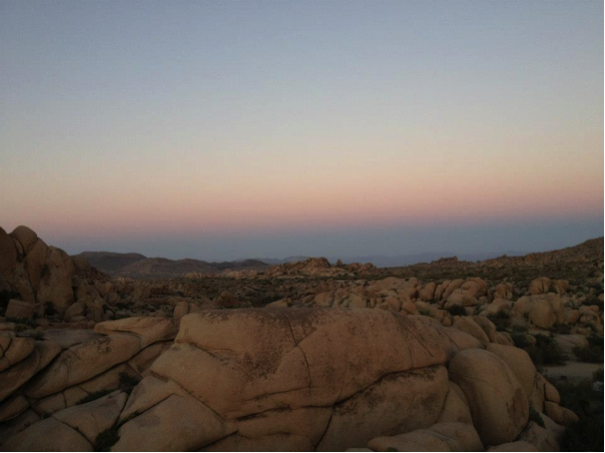 Amazing Desert Sunset
